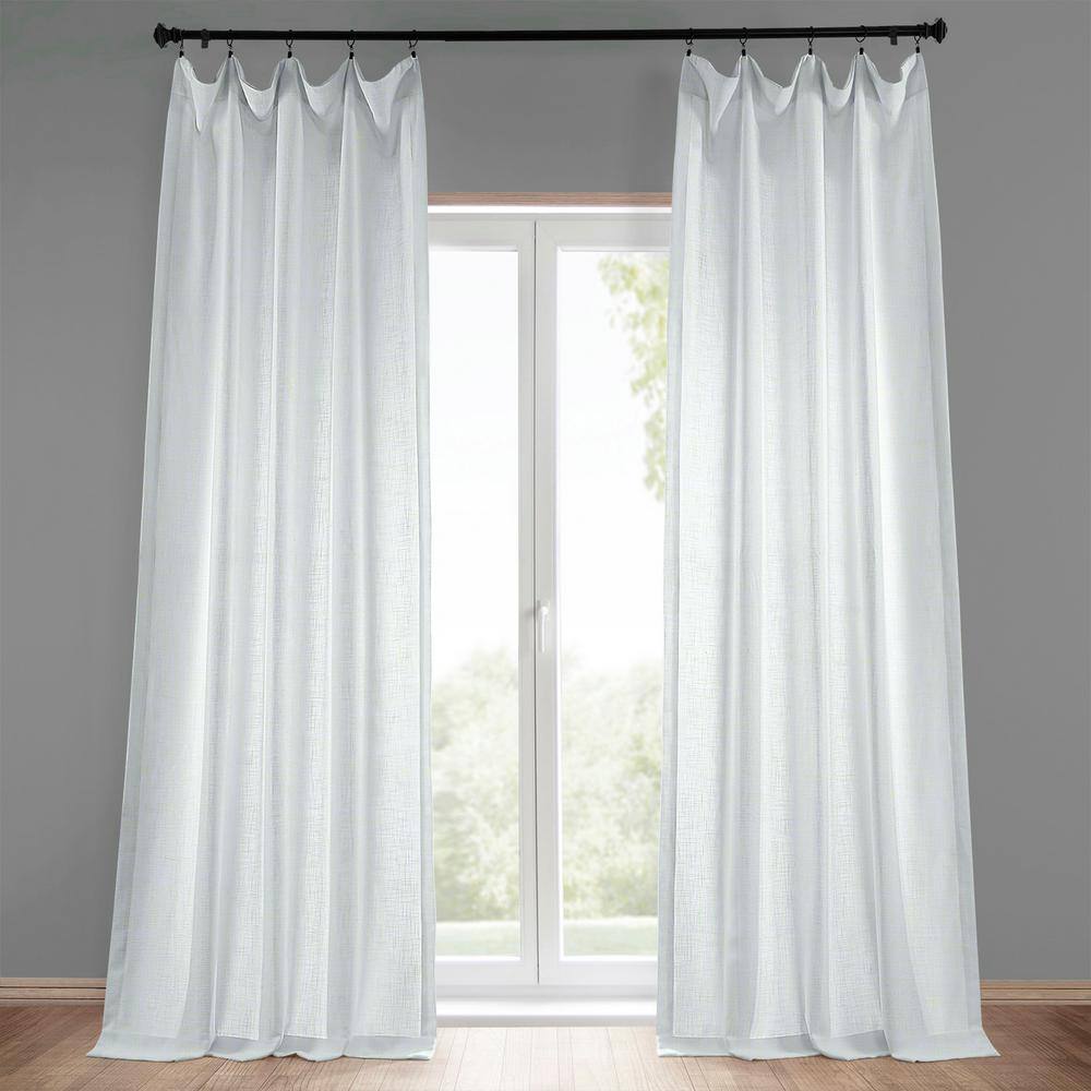 Reviews for Exclusive Fabrics & Furnishings Rice White Solid Rod Pocket ...
