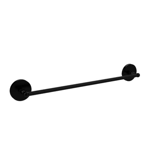 Allied Brass Skyline Collection 30 in. Towel Bar in Matte Black
