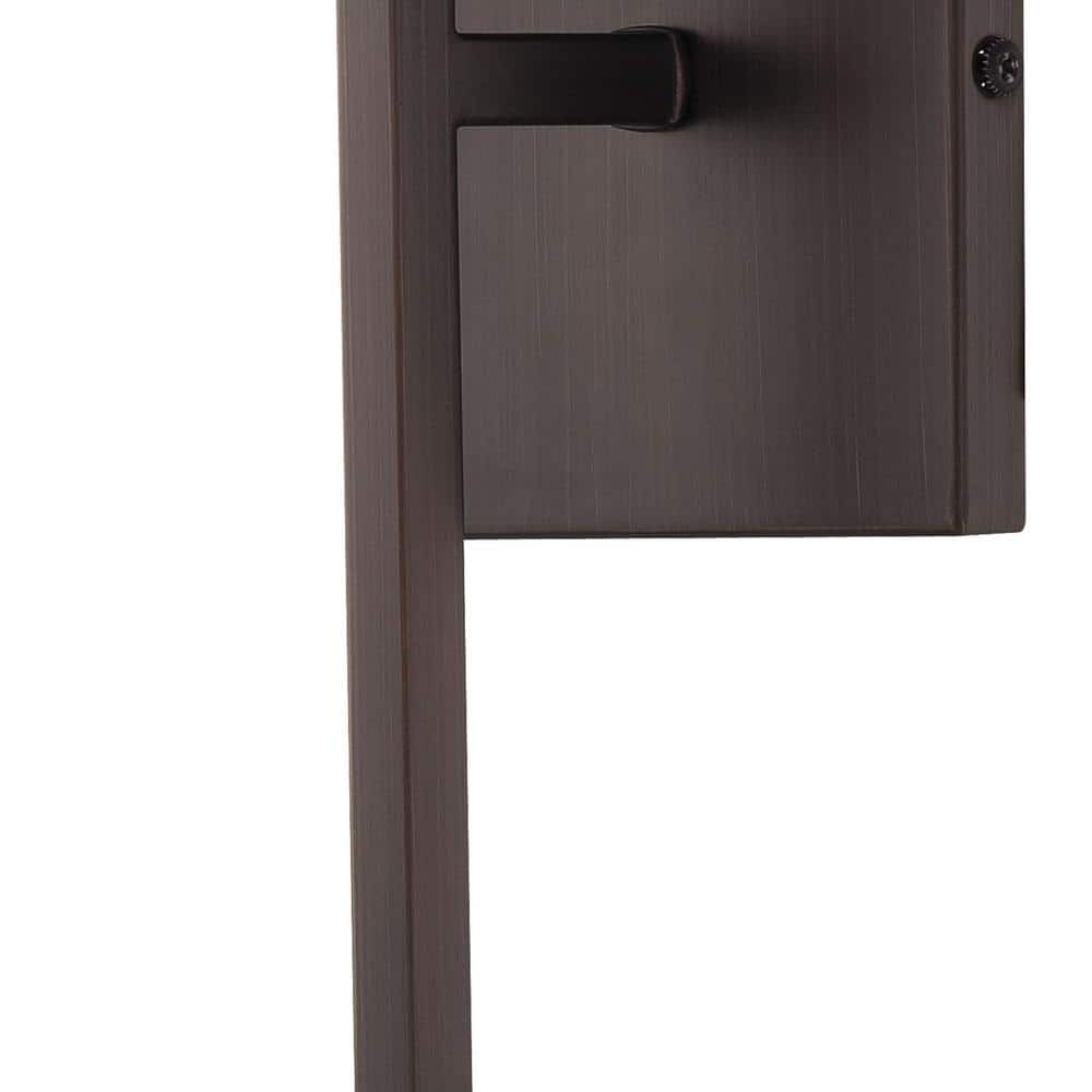 Aged Copper Bronze Patina Wall Sconce with Etched Opal Glass