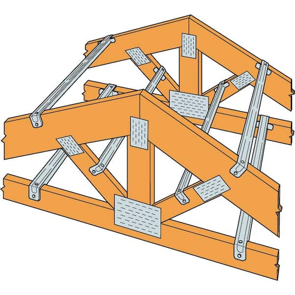 TSBR 22-Gauge Galvanized Truss Spacer-Restraint