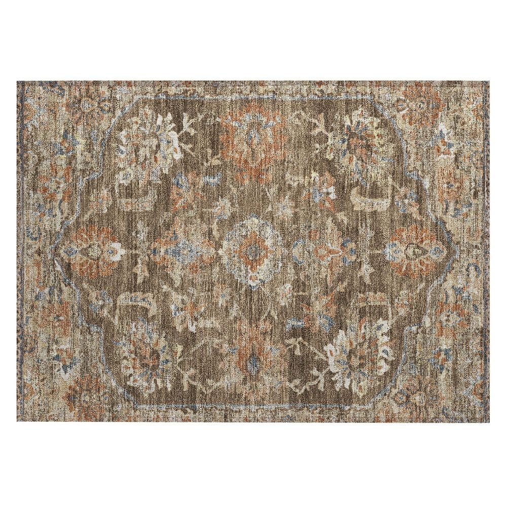 Chantille Machine Washable Indoor/Outdoor Abstract ACN2793 Chocolate 2 ft. x 3 ft. Accent Rug price history on PriceWatchPro