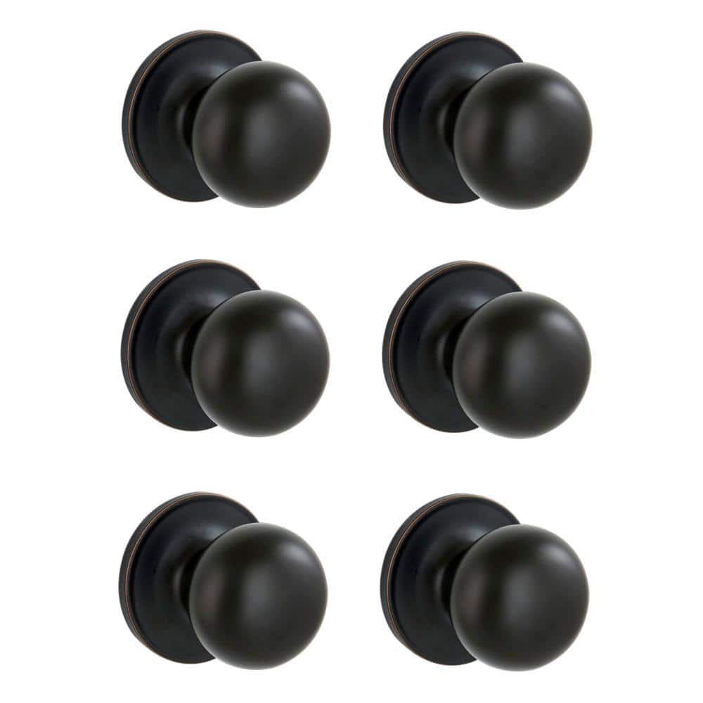 Jeffir Aged Bronze Passage Hall/Closet Door Knob (6-Pack) price history on PriceWatchPro