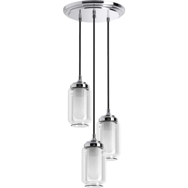 Triple deals light fitting