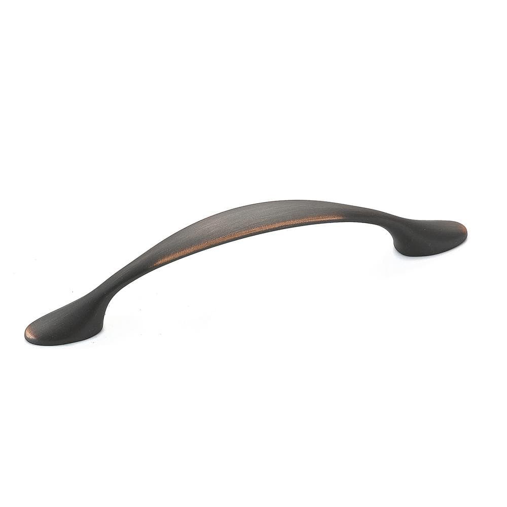Laurelton Collection 3 3/4 in. (96 mm) Vintage Brushed Oil-Rubbed Bronze Cabinet Arch Pull price history on PriceWatchPro