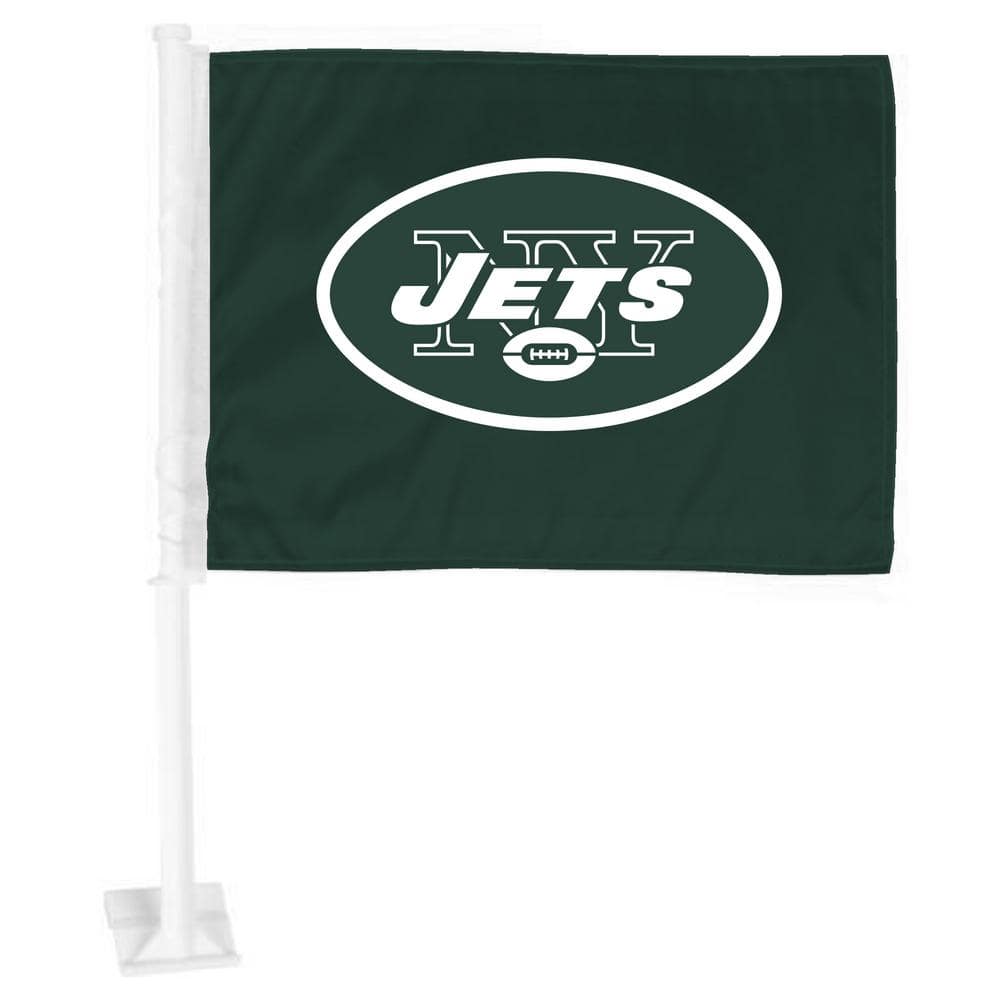 FANMATS NFL New York Jets Car Flag 26151 - The Home Depot