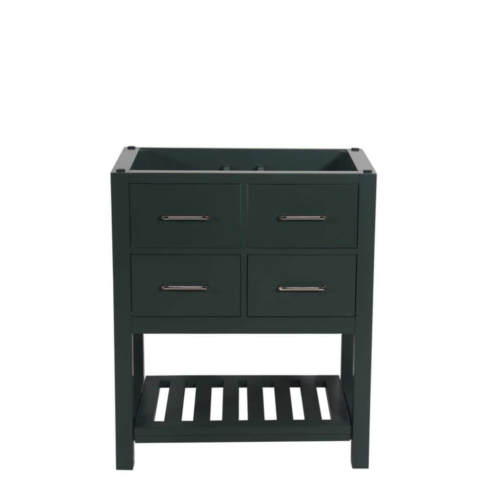 Santa Monica 30 in. W x 18 in. D x 35 in. H Single Bath Vanity Cabinet with