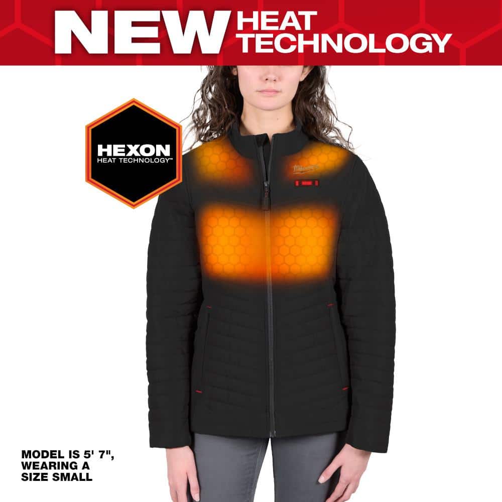 Amazon.com: Heated Jacket for Men and Women, Black Winter