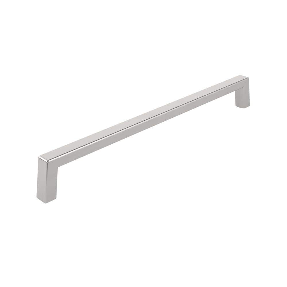 Eglinton Collection 8 in. (203 mm) Modern Brushed Nickel Rectangular Cabinet Bar Pull price history on PriceWatchPro