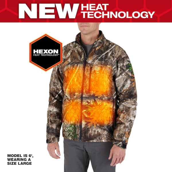 Milwaukee Men's Large M12 12Volt LithiumIon Cordless Quiet Shell Camo