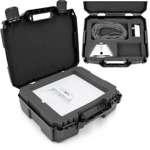 Custom Hard Case for Starlink Mini Kit AC Dual Band Wi-Fi System and Accessories-Black.