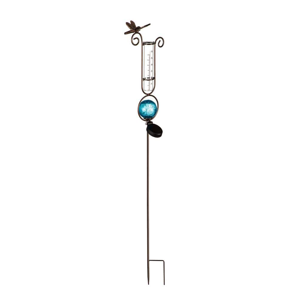 Evergreen Sunny Days 36 in. Thermometer w/Rain Gauge Stake