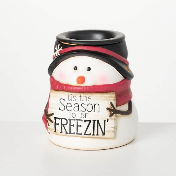 Snowman Tart Warmer