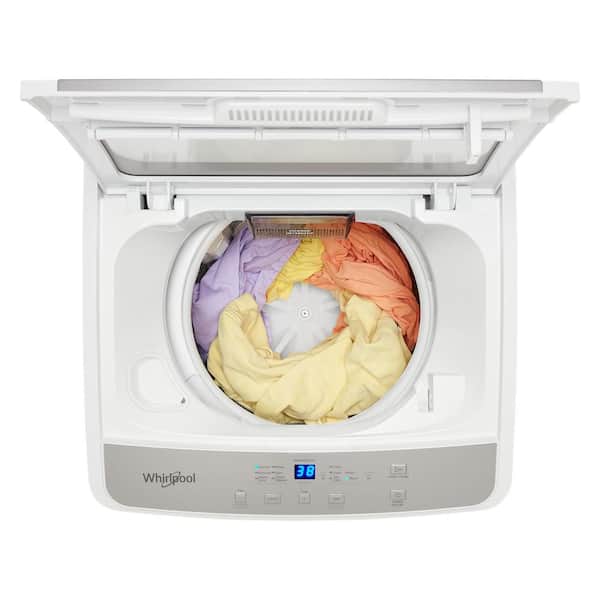 Whirlpool 21 White Compact Top Load Washer With