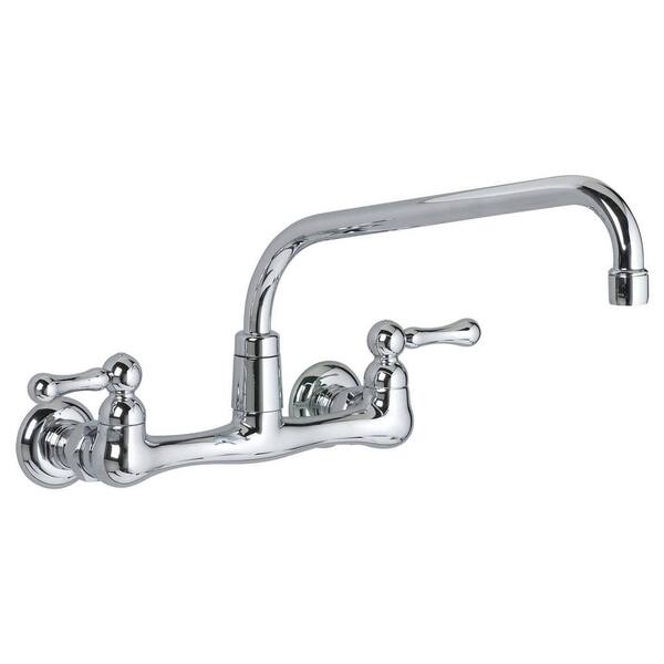 American Standard Heritage 2-Handle Standard Kitchen Faucet in Chrome