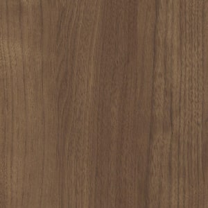 3 in. x 5 in. Laminate Sheet Sample in Pinnacle Walnut with Standard Fine Velvet Texture Finish