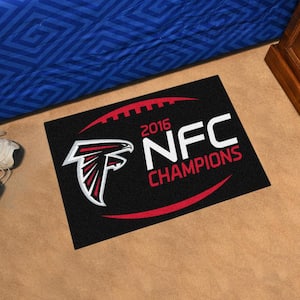 Atlanta Falcons NFL 29.5 x 72 Football Field Runner Floor Mat Rug