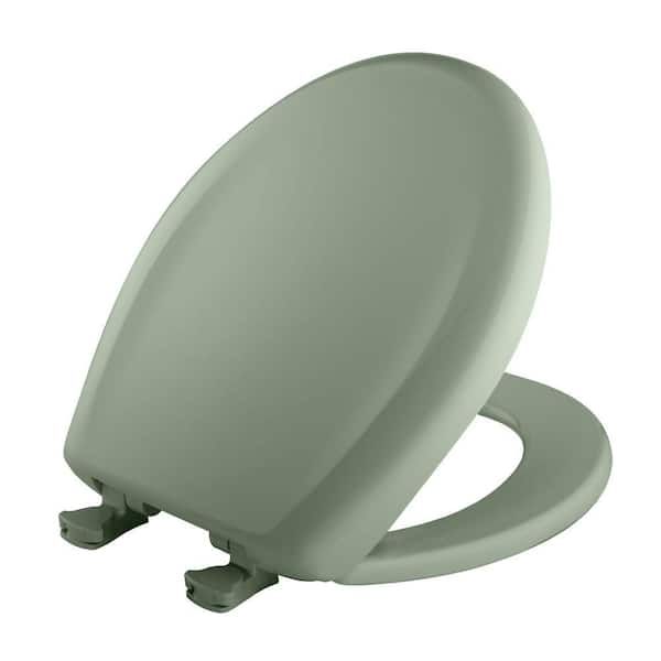 BEMIS Round Closed Front Toilet Seat in Aspen Green