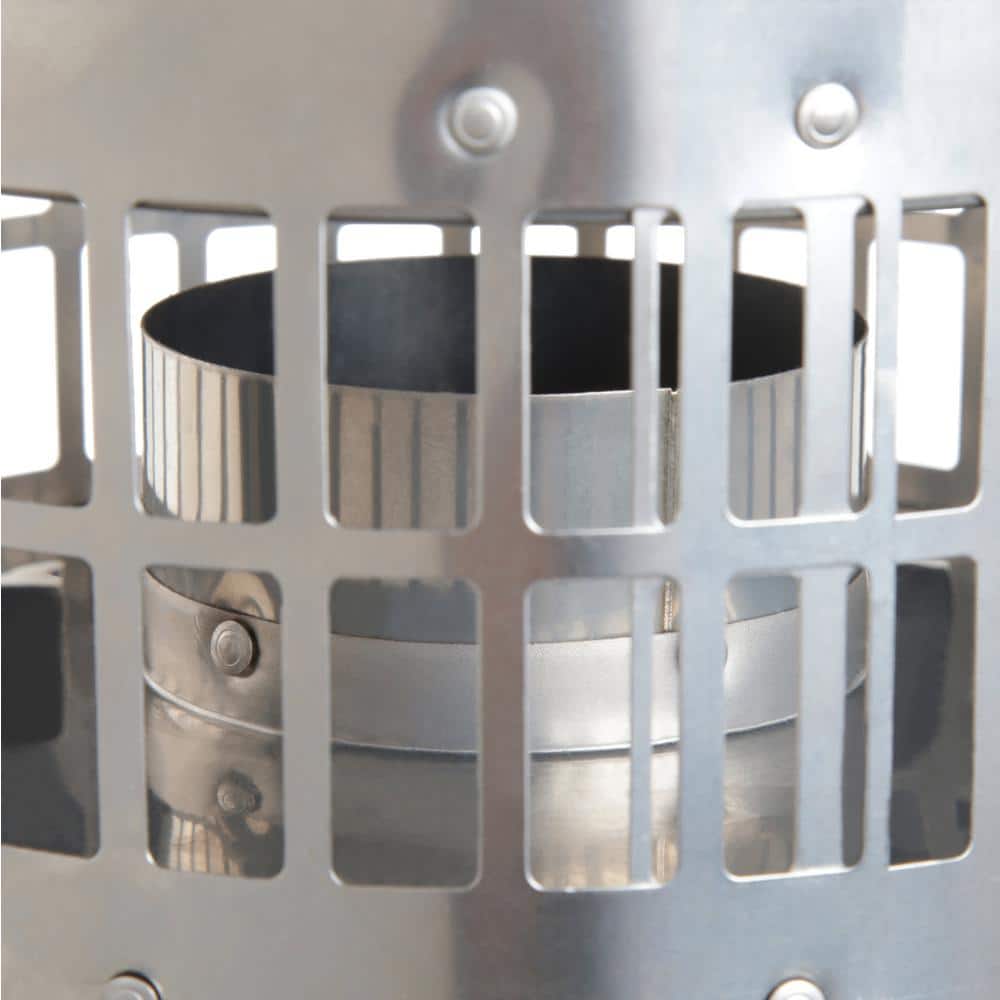Buy 3 in. x 5 in. Stainless Steel Concentric Vertical Vent Termination