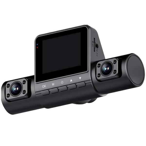 4-Channel Full HD Mirror Dashcam with 1080P Front & 720P Rear/Left/Right Recording, Night Vision