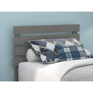 Oxford Twin Headboard with USB Turbo Charger in Grey