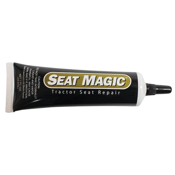 Good Vibrations Seat Magic Tractor Seat Repair-Black (1 Pack)
