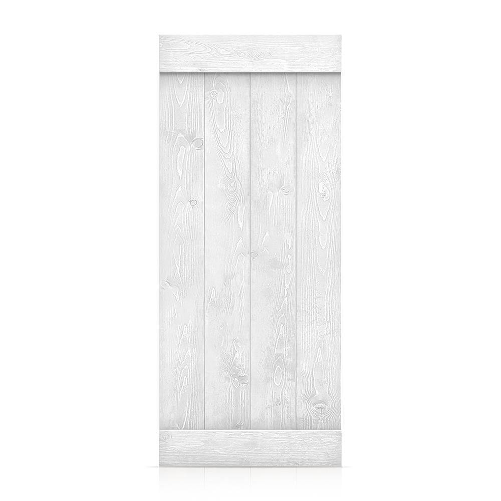 28 in. x 64 in. Light Cream Solid Pine Wood Bathroom Stall Partition Door Slab price history on PriceWatchPro