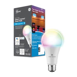 100-Watt EQ A19 Full Color Dimmable Smart LED Light Bulb