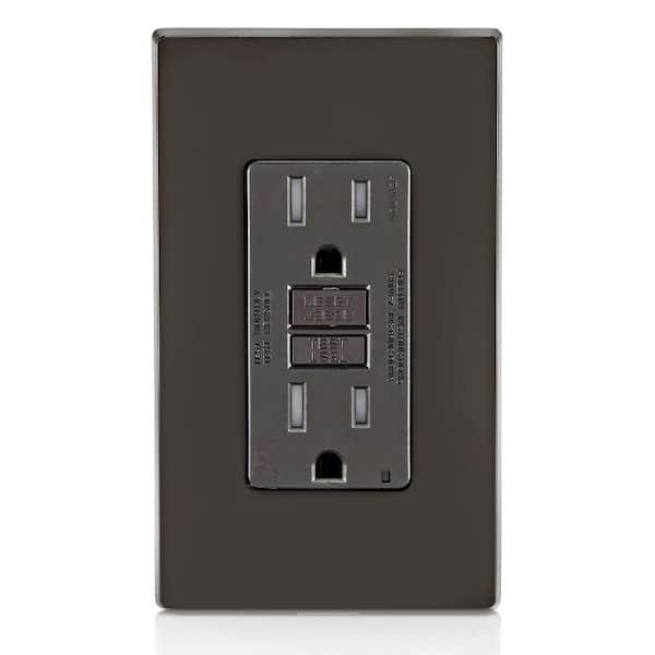 15 Amp Tamper Resistant AFCI Outlet, Brown AFTR1
