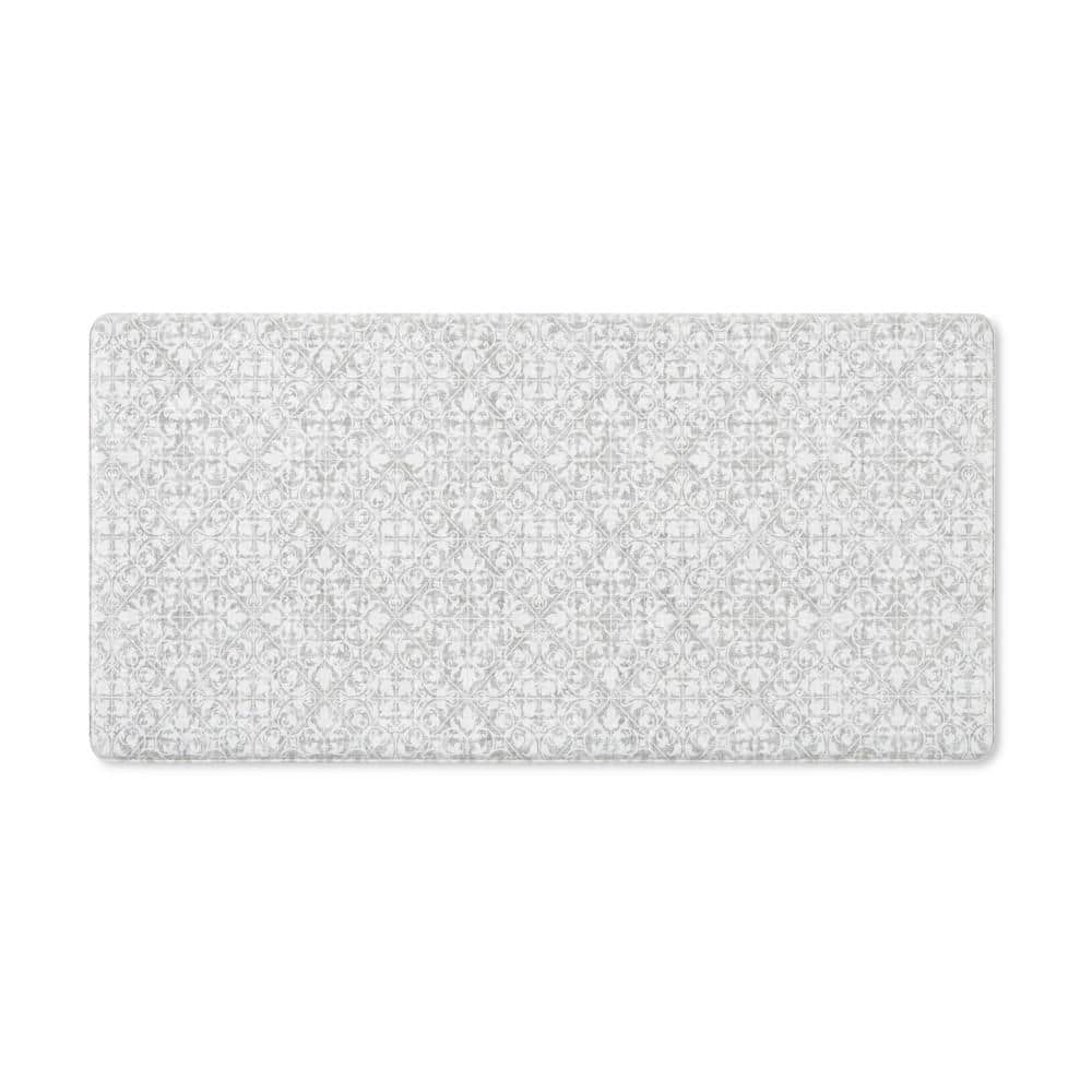 Comfort Plus Gray Memory Foam Anti-Fatigue Kitchen Mat