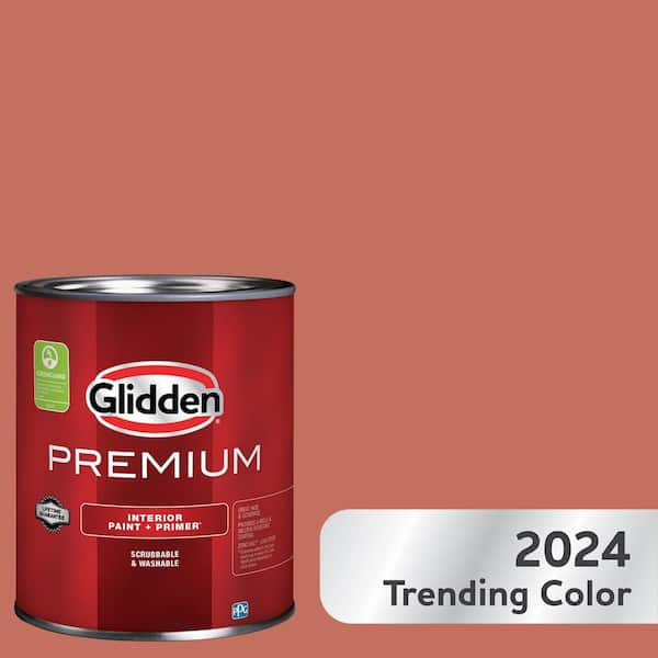 Glidden 8 oz. PPG1025-1 Commercial White Satin Interior Paint