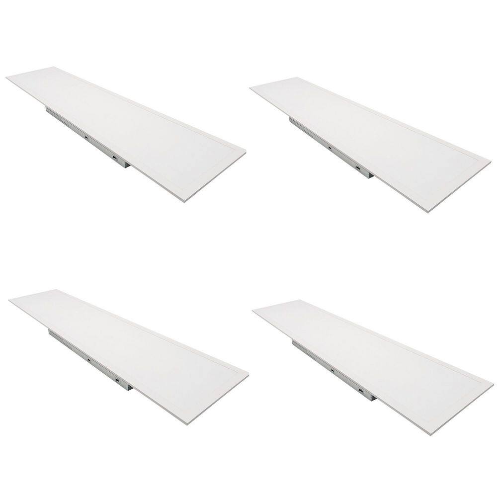 1 ft.​ x 4 ft.​ White Integrated LED Commercial Panel Light (4-Pack) price history on PriceWatchPro