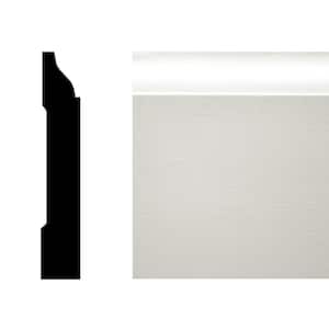 WM 623 9/16 in. x 3-1/4 in. Pine Primed Finger-Jointed Base Molding