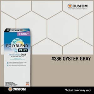 Polyblend Plus #386 Oyster Gray 10 lb. Unsanded Grout