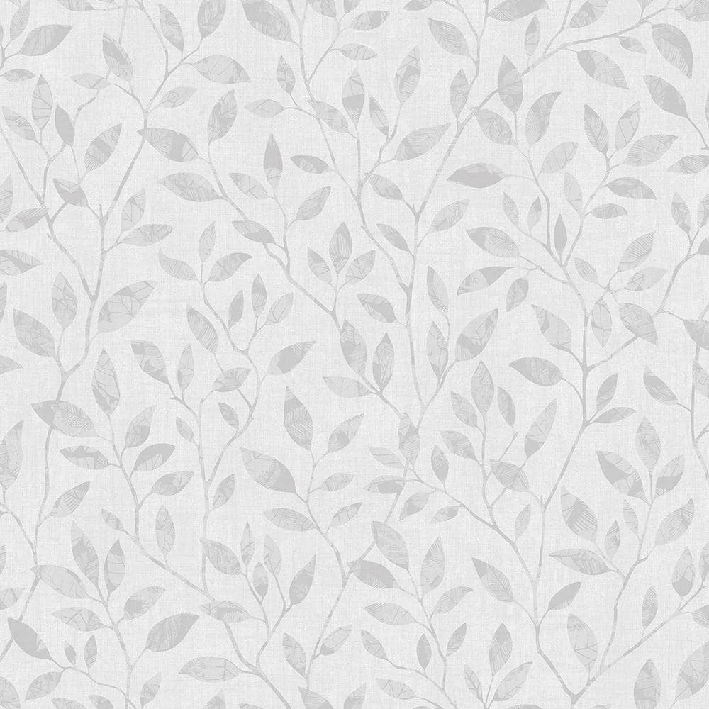 Engblad & Co Willow Light Grey Silhouette Trail Paper Strippable Wallpaper  (Covers  sq. ft.) 8838 - The Home Depot