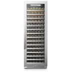 164 Bottle Seamless Stainless Steel Single Zone Wine Refrigerator