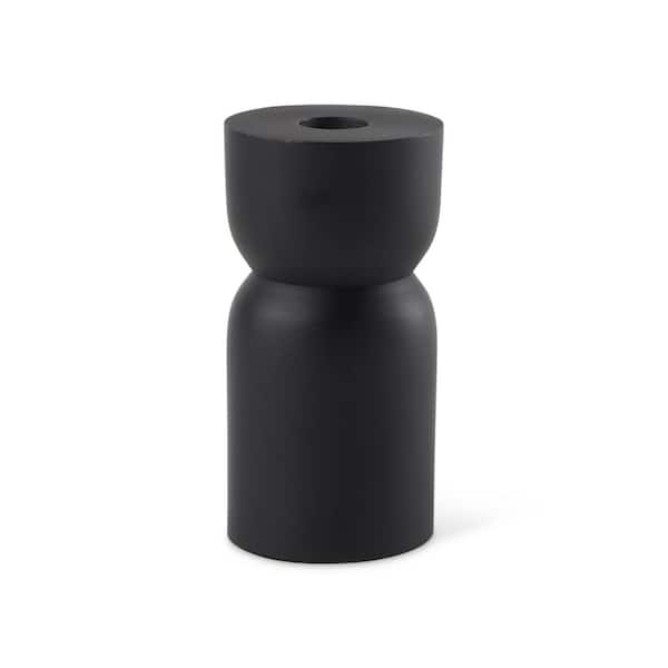 Mercana Malta Small Black Metal Candle Sconces Holder