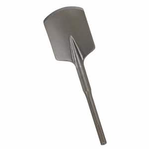 4-1/2 in. x 17 in. Hammer Steel SDS-MAX Clay Spade