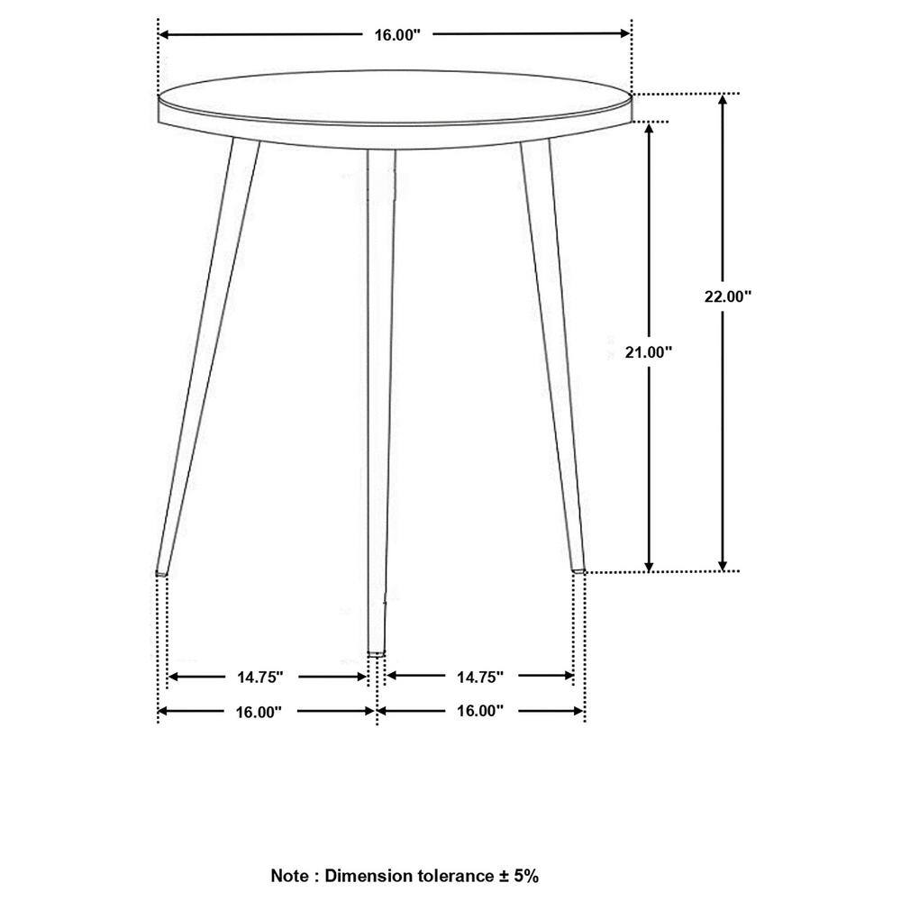 Elegant Transitional Round Stone and Metal Side Table in Gold