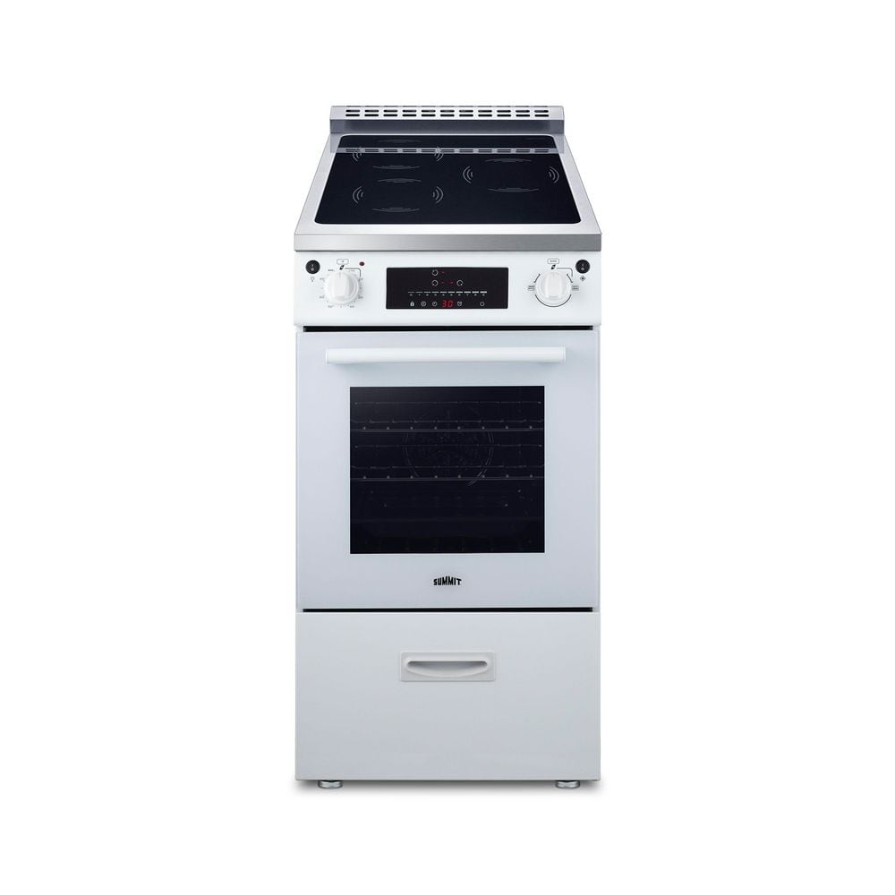 20 in. 2.09 cu. ft. Induction Range with 3 Burner Elements in White, ENERGY STAR, Power Cord Included price history on PriceWatchPro