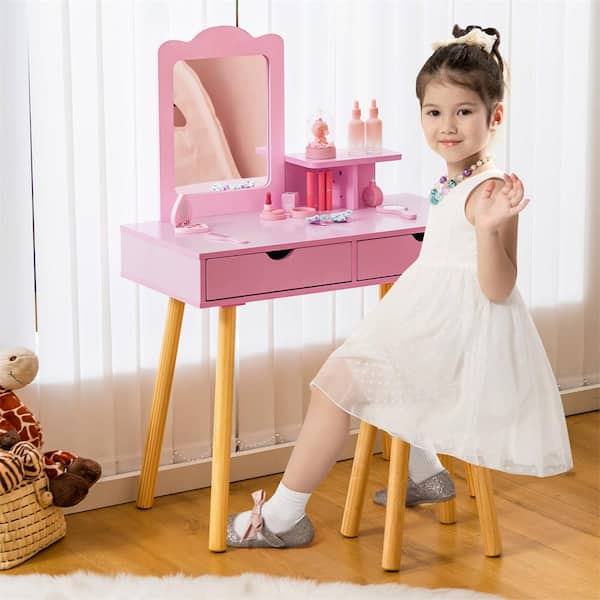 Kids mirror table online