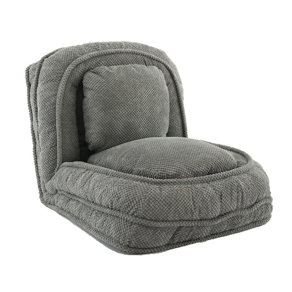 Extra Large Gray Polyester Dog Bed/Human Dog Bed with 5 Adjustable Position for Large Dog