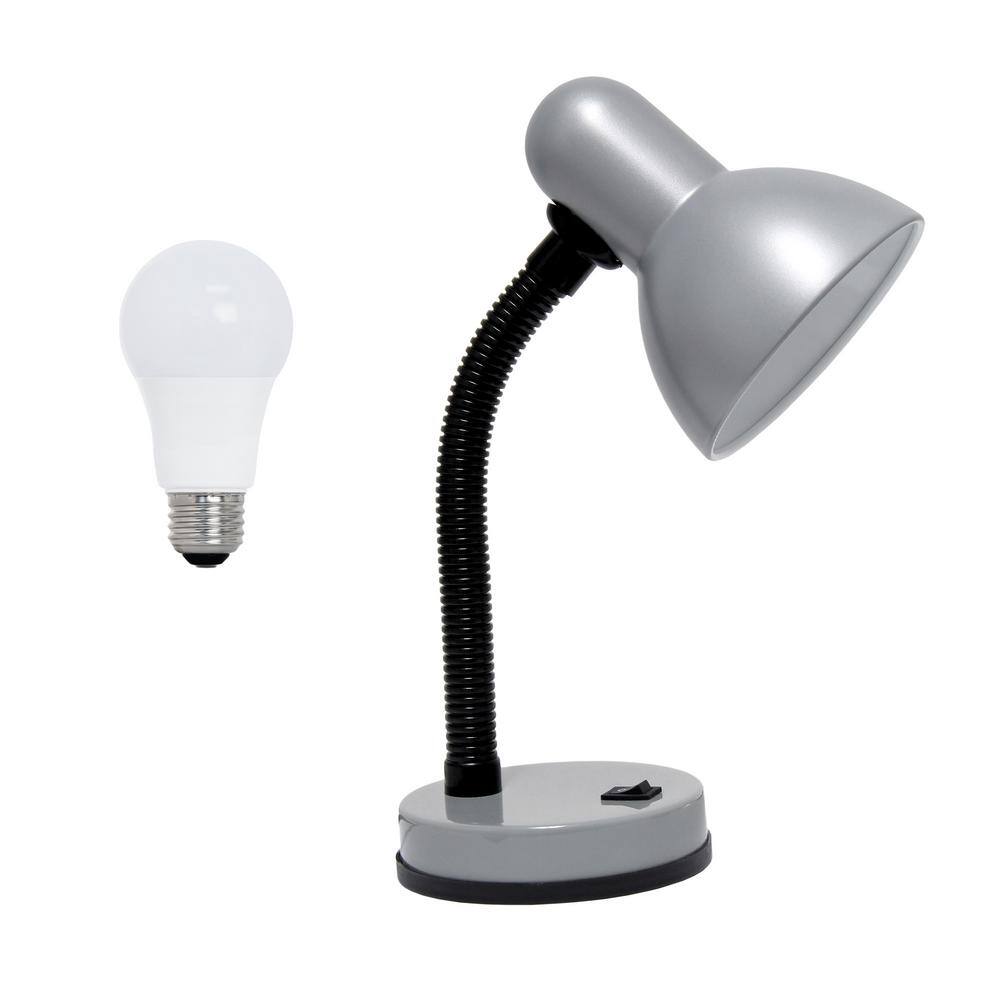M&M'S  Neck Desk Lamp w/ Box デスクライト Essentix 14.25 in. Fundamental Metal Desk Task Lamp with Flexible