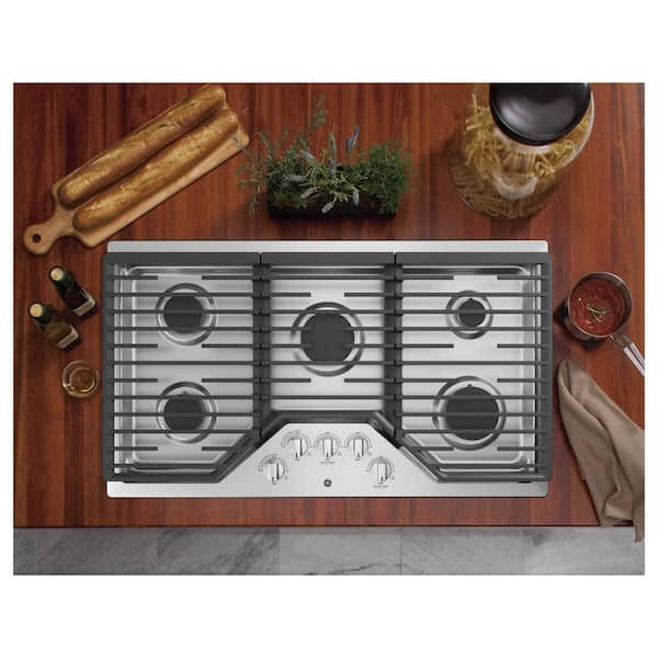 ge gas cooktop 36