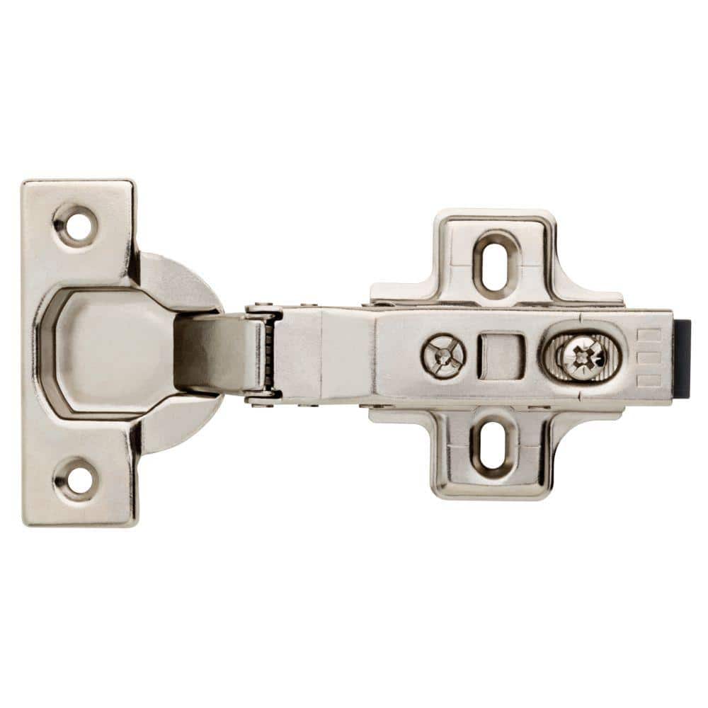 Everbilt 35 mm 110-Degree Full Overlay Soft Close Cabinet Hinge 1-Pair (2  Pieces) H32636E-NP-CP - The Home Depot
