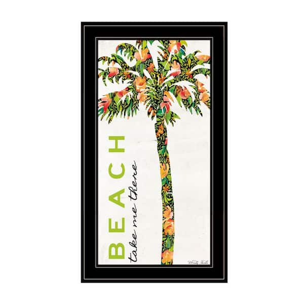1-Piece Framed Graphic Print Nautical and Beach 27.00 in. x 15.00 in.