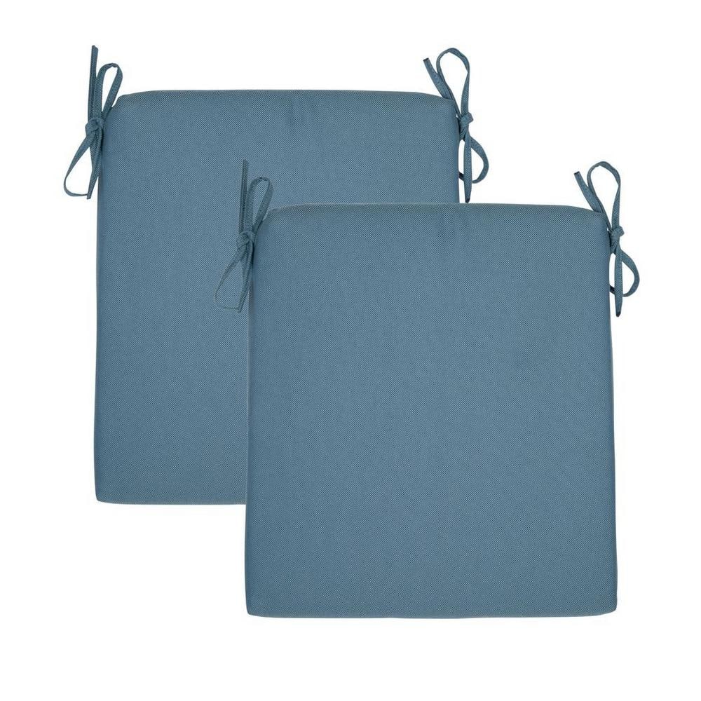 Set of 2 22 in. L Olefin Patio Rocking Chair Cushion Indoor/Outdoor, Blue Gray price history on PriceWatchPro