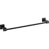 Delta Ara 24 in. Towel Bar in Matte Black 77524-BL - The Home Depot