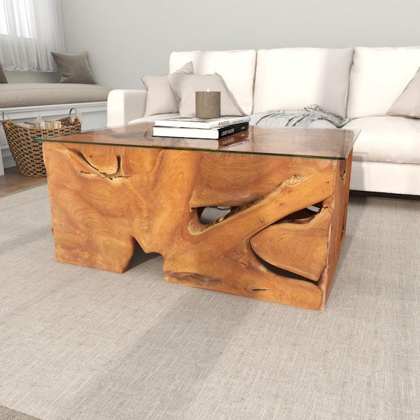 Tree Stump Table Base Options - D.I.Y. Rustic Wood Coffee Tables