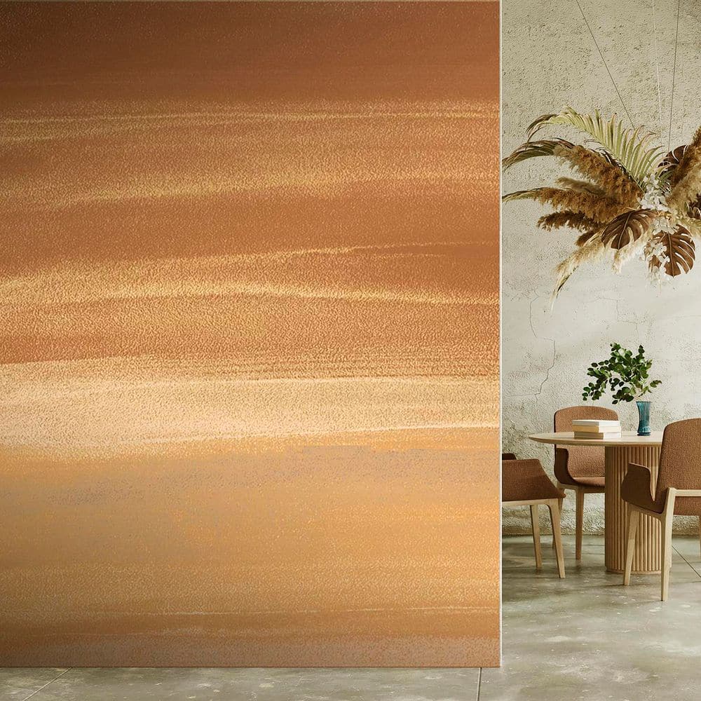 Sienna Drift Orange Wall Mural price history on PriceWatchPro