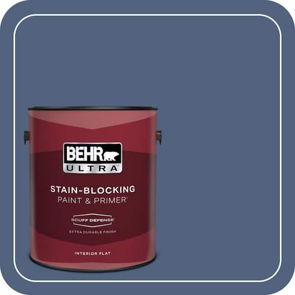 BEHR ULTRA 1 gal. #590F-6 Mesmerize Extra Durable Flat Interior Paint & Primer